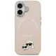 Karl Lagerfeld Karl & Choupette Pins MagSafe Case for iPhone 17 - Pink