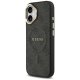 Guess iPhone 17 vāciņš 4G PU Classic Logo MagSafe, melns