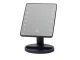Large Cosmetic Mirror with 16 LED Illumination, Black