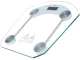 Electronic Bathroom Scale 180kg Glass LCD Display Analytical Transparent