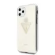 Guess iPhone 11 Pro Case Glitter Triangle, Gold