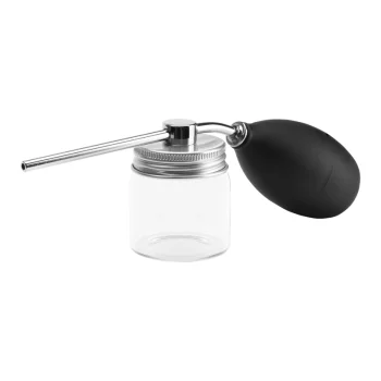 Silver Barber Talc Dispenser
