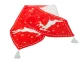 Christmas Table Runner with Reindeer, 205x35 cm, Red