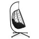 MultiGarden Hanging Egg Chair with Stand, Cushions Included, 120 kg Capacity