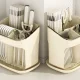 Cutlery Drainer and Kitchen Organizer, Beige