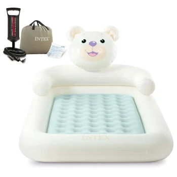 Intex Kids Inflatable Airbed with Pump 132x71x10 cm