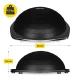 4Fizjo 1711 Balance Half Ball with Resistance Bands, Black