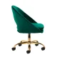 Swivel Beauty Salon Chair 4Rico QS-MF18G Velvet, Green