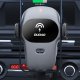 Dudao Automatic Car Holder with Built-in Qi 15W Wireless Charger Gray (F20xs)