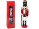 Christmas Wooden Nutcracker, Decorative Figurine, 30 cm