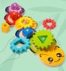 Bakalu Wooden Educational Caterpillar Sorter Toy KZ0954