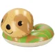 BESTWAY 36405 inflatable swim ring for kids, sloth design, 50x46 cm, green/brown