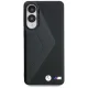 BMW Samsung Galaxy S25 Edge Case Leather Oversized Stripes MagSafe, Black