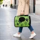 Green Pet Carrier Bag for Cats and Dogs, XL, 53x29x21 cm