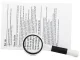 Classic Magnifying Glass with 50mm Glass Lens, 7x Magnification, Black/White