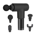 Wireless Massage Gun with 4 Attachments, Black