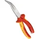 KNIPEX Snipe Nose Side Cutting Pliers 200 mm, Red/Yellow