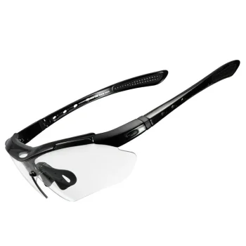 Rockbros 10143 Photochromic Cycling Glasses UV400, Black