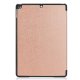 Apple iPad 10.2\" 2019 / 2020 / 2021 Tri-fold Leather Case Cover, Rose Gold