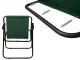 Lightweight Folding Camping Chair with Backrest, Green