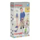 3-in-1 Kids Toy Vacuum Cleaner with Suction Function