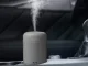 Mini USB Air Humidifier and Aroma Diffuser with RGB Light, Grey