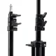 Maclean MC-163 Ring Light Tripod Stand 12\", Black