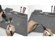 Silicone Soldering Mat with Magnets 30x45 cm, Grey