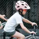 Rockbros LK-67 Youth Bike Helmet with Detachable Visor 54–58 cm - Pink
