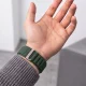 Tech-Protect Nylon Pro strap for Apple Watch 44/45/46/49 mm, dark green