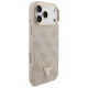 Guess 4G Triangle Logo & Big Strap Metal Buttons MagSafe Phone Case Cover iPhone 17 Pro Max - Pink