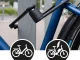 Folding Bike Lock Heavy Duty 80cm, Anti-Theft Key Lock for Bicycles and Scooters