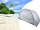 Large Pop-Up Beach Tent with UV Protection, Grey