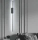Linear LED Wall Lamp 60cm 11W 6000K Black