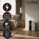 Zortiva Air Dehumidifier 90W 2L with Remote and Humidistat, White