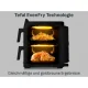 Air Fryer Tefal Easy Fry Crispy EY 7568, 10 L, 2700 W, Black / Silver