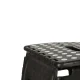 Folding Non-Slip Stool 39.5 cm, Black