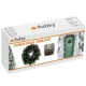 Ruhhy 00022302 Christmas Wreath with Artificial Snow, 45 cm