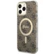 Guess iPhone 13 Pro Max Case 4G MagSafe, Brown