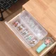 Cable Organizer Box with 5 Compartments for Wires, Transparent