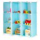 ModernHome Kids 9-Cube Modular Storage Organizer Shelf
