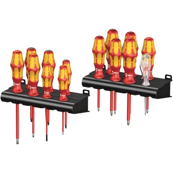 Screwdriver Set Wera Kraftform Big Pack 100 VDE, 14 Pieces