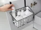 Hanging Metal Basket Organizer for Doors