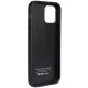 Audi Synthetic Leather Case for iPhone 12 / 12 Pro Black