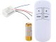 Wireless light switch with remote control, 1 channel, 20m range