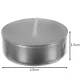 Iso Trade Tealight Candles 4h, 100 pcs, White