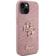 Apple iPhone 15 Plus 6.7\'\' Guess Glitter Script Big 4G Case Cover (GUHCP15MHG4SGP), Pink