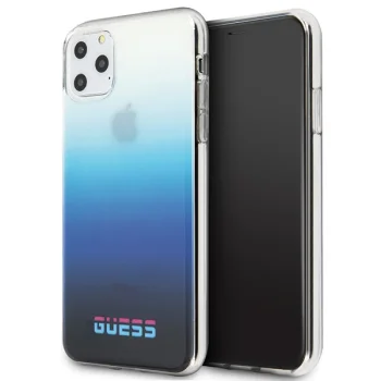 Dėklas Guess California, skirtas iPhone 11 Pro 5.8", mėlynas