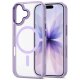 Tech-Protect MagMat MagSafe Phone Case Cover iPhone 17 - Transparent Purple