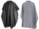Universal Hairdressing Cape, Black/Silver